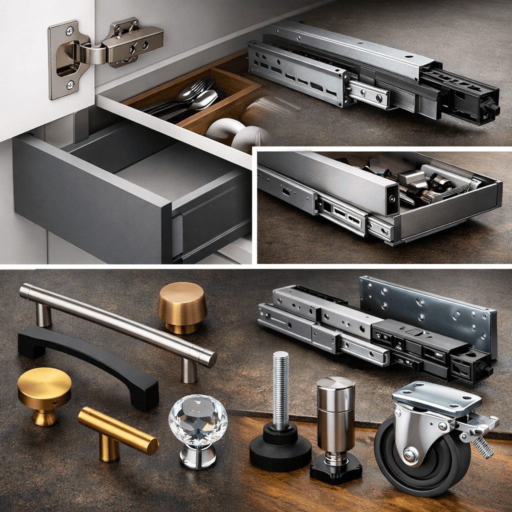 Hardware & Accessories - Premium cabinet and furniture hardware